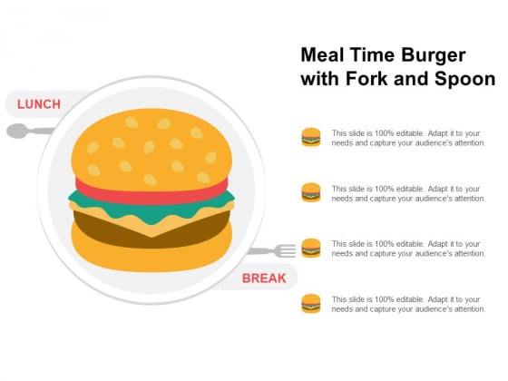Meal Time Burger With Fork And Spoon Ppt PowerPoint Presentation Slides Visual Aids Meal Time Burger With Fork And Spoon Ppt PowerPoint Presentation Slides Visual Aids
