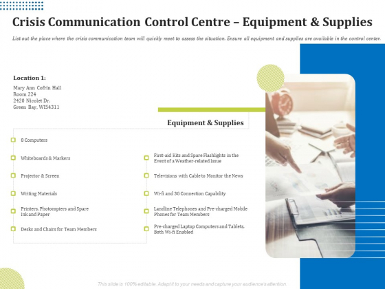 Means Of Communication During Disaster Management Crisis Communication Control Centre Equipment And Supplies Rules PDF