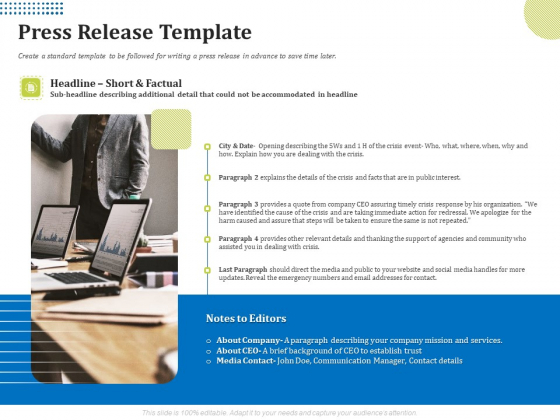 Means Of Communication During Disaster Management Press Release Template Ppt Model Styles PDF Means Of Communication During Disaster Management Press Release Template Ppt Model Styles PDF