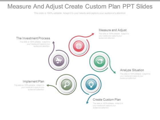 Measure And Adjust Create Custom Plan Ppt Slides Measure And Adjust Create Custom Plan Ppt Slides