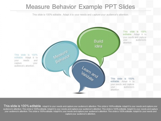 Measure Behavior Example Ppt Slides