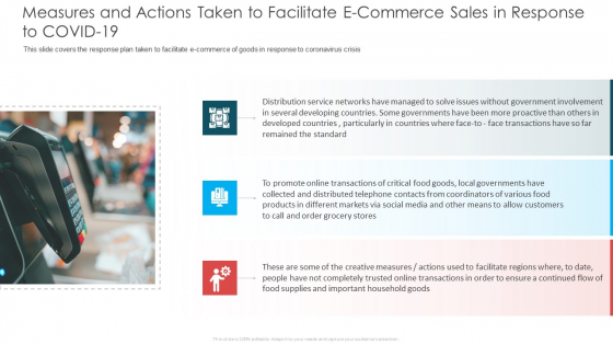 Measures And Actions Taken To Facilitate E Commerce Sales In Response To COVID 19 Ideas PDF Measures And Actions Taken To Facilitate E Commerce Sales In Response To COVID 19 Ideas PDF
