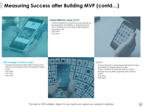 Measuring Success After Building Mvp Contd Percentage Ppt PowerPoint Presentation Gallery Outfit Measuring Success After Building Mvp Contd Percentage Ppt PowerPoint Presentation Gallery Outfit