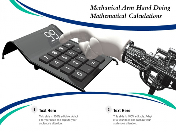 Mechanical Arm Hand Doing Mathematical Calculations Ppt PowerPoint Presentation Gallery Show PDF Mechanical Arm Hand Doing Mathematical Calculations Ppt PowerPoint Presentation Gallery Show PDF