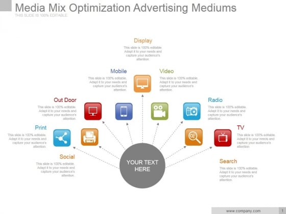 Media Mix Optimization Advertising Mediums Ppt PowerPoint Presentation Template Media Mix Optimization Advertising Mediums Ppt PowerPoint Presentation Template