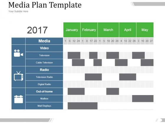 Media Plan Template 1 Ppt PowerPoint Presentation Deck Media Plan Template 1 Ppt PowerPoint Presentation Deck