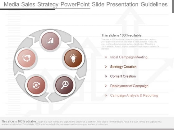 Media Sales Strategy Powerpoint Slide Presentation Guidelines