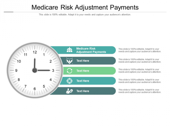 Medicare Risk Adjustment Payments Ppt PowerPoint Presentation Styles Graphics Example Cpb Pdf