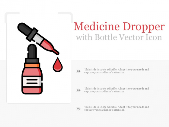 Medicine Dropper With Bottle Vector Icon Ppt PowerPoint Presentation Slides Medicine Dropper With Bottle Vector Icon Ppt PowerPoint Presentation Slides