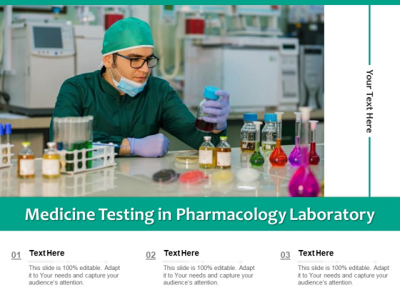 Medicine Testing In Pharmacology Laboratory Ppt PowerPoint Presentation Show Influencers PDF Medicine Testing In Pharmacology Laboratory Ppt PowerPoint Presentation Show Influencers PDF