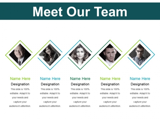 Meet Our Team Ppt PowerPoint Presentation Outline Background Images