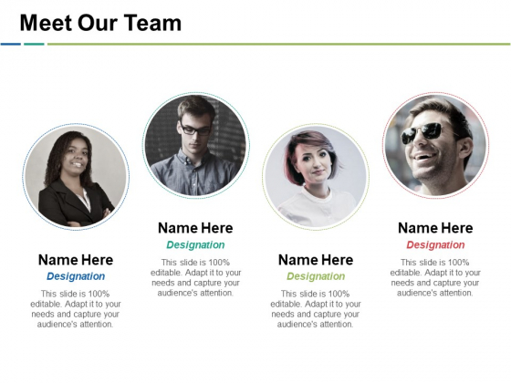 Meet Our Team Ppt PowerPoint Presentation Show Vector Meet Our Team Ppt PowerPoint Presentation Show Vector