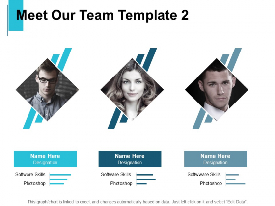 Meet Our Team Template Ppt PowerPoint Presentation Icon Deck