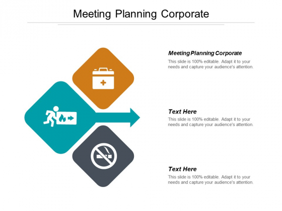 Meeting Planning Corporate Ppt PowerPoint Presentation Styles Outfit