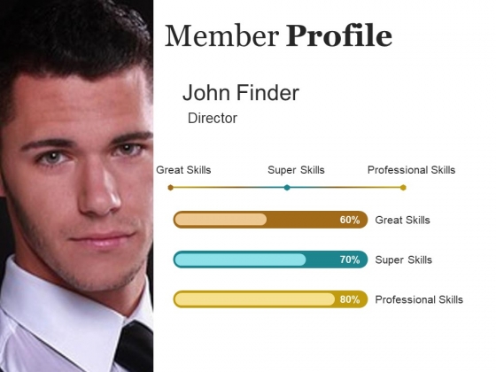 Member Profile Ppt PowerPoint Presentation Gallery Slide Portrait Member Profile Ppt PowerPoint Presentation Gallery Slide Portrait