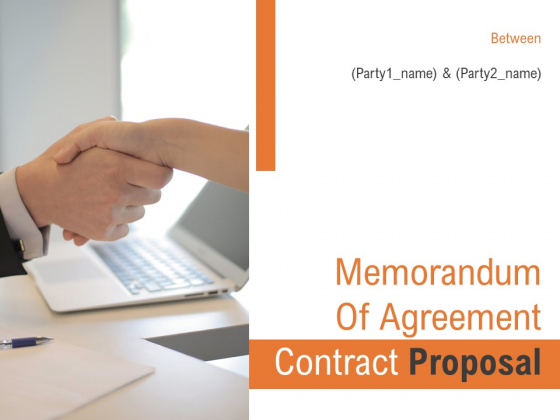 Memorandum Of Agreement Contract Proposal Ppt PowerPoint Presentation Complete Deck With Slides Memorandum Of Agreement Contract Proposal Ppt PowerPoint Presentation Complete Deck With Slides