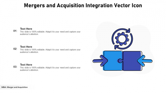 Mergers And Acquisition Integration Vector Icon Ppt PowerPoint Presentation Icon Show PDF