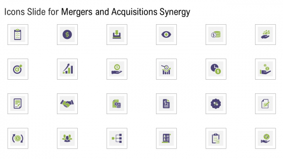 Mergers And Acquisitions Synergy Icons Slide For Mergers And Acquisitions Synergy Summary PDF Mergers And Acquisitions Synergy Icons Slide For Mergers And Acquisitions Synergy Summary PDF