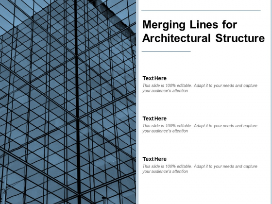 Merging Lines For Architectural Structure Ppt PowerPoint Presentation Ideas Display