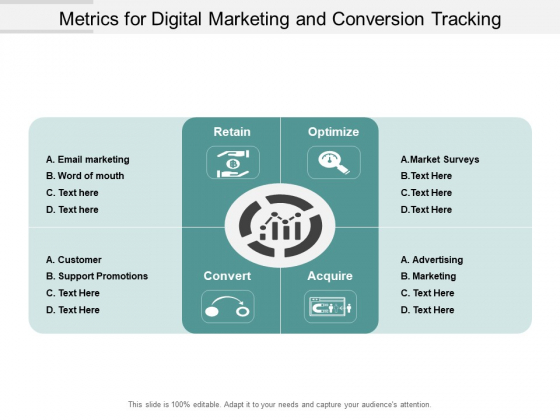Metrics For Digital Marketing And Conversion Tracking Ppt PowerPoint Presentation Pictures Icon Metrics For Digital Marketing And Conversion Tracking Ppt PowerPoint Presentation Pictures Icon