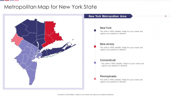 Metropolitan Map For New York State Graphics PDF