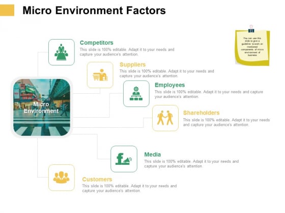 Micro Macro Environment Elements Micro Environment Factors Ppt Infographics Brochure PDF Micro Macro Environment Elements Micro Environment Factors Ppt Infographics Brochure PDF
