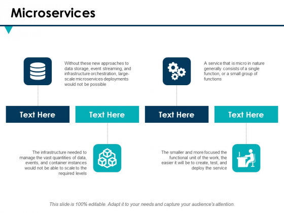 Microservices Ppt PowerPoint Presentation Show Infographic Template
