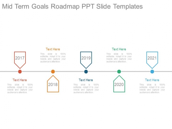 Mid Term Goals Roadmap Ppt Slide Templates Mid Term Goals Roadmap Ppt Slide Templates