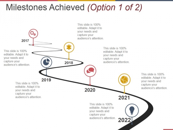 Milestones Achieved Template 1 Ppt PowerPoint Presentation Model Good Milestones Achieved Template 1 Ppt PowerPoint Presentation Model Good
