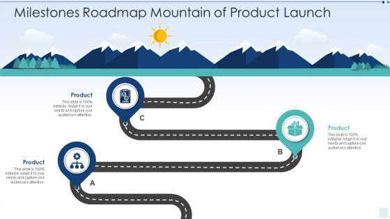 Milestones Roadmap Mountain Of Product Launch Summary PDF Milestones Roadmap Mountain Of Product Launch Summary PDF