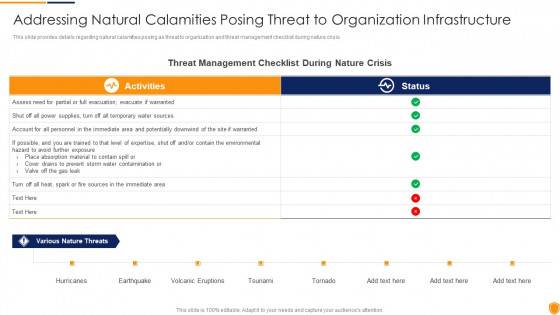 Mitigating Cybersecurity Threats And Vulnerabilities Addressing Natural Calamities Template PDF Mitigating Cybersecurity Threats And Vulnerabilities Addressing Natural Calamities Template PDF