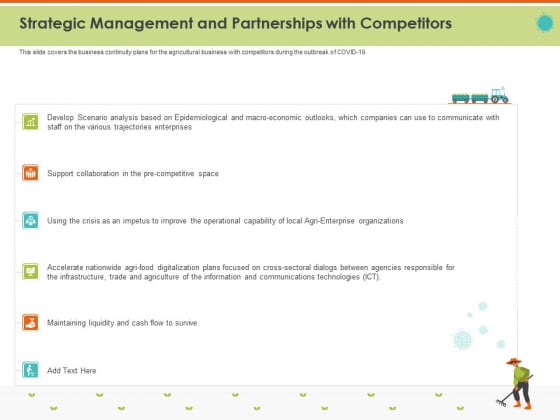 Mitigating Impact COVID Food Agriculture Sector Strategic Management And Partnerships With Competitors Graphics PDF Mitigating Impact COVID Food Agriculture Sector Strategic Management And Partnerships With Competitors Graphics PDF