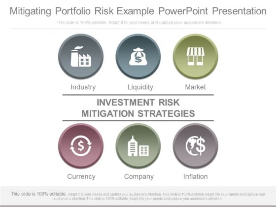 Mitigating Portfolio Risk Example Powerpoint Presentation Mitigating Portfolio Risk Example Powerpoint Presentation