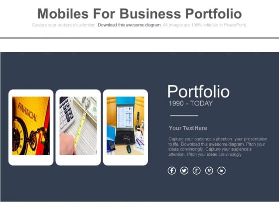 portfolio powerpoint templates slides and graphics