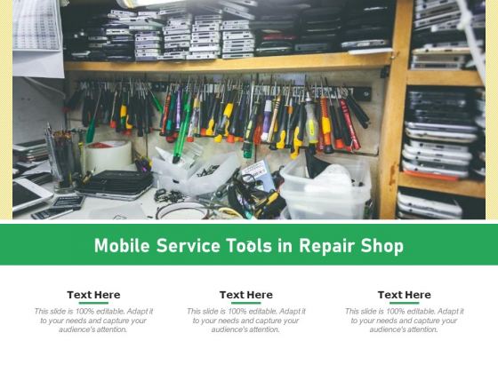Mobile Service Tools In Repair Shop Ppt PowerPoint Presentation Gallery Picture PDF Mobile Service Tools In Repair Shop Ppt PowerPoint Presentation Gallery Picture PDF