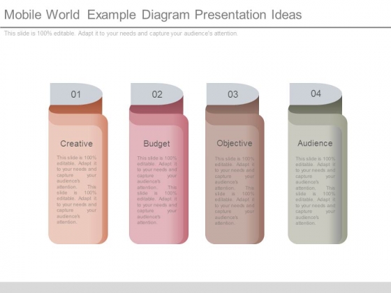 Mobile World Example Diagram Presentation Ideas