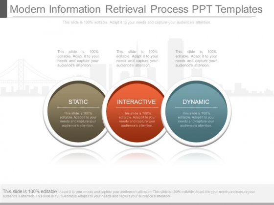 Modern Information Retrieval Process Ppt Templates Modern Information Retrieval Process Ppt Templates