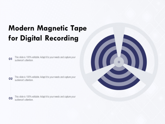 Modern Magnetic Tape For Digital Recording Ppt PowerPoint Presentation Pictures Images Modern Magnetic Tape For Digital Recording Ppt PowerPoint Presentation Pictures Images