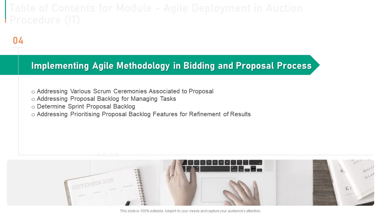 Module Agile Deployment In Auction Procedure IT Ppt PowerPoint Presentation Complete Deck With Slides visual colorful