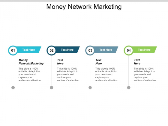 Money Network Marketing Ppt PowerPoint Presentation Show Outline Cpb