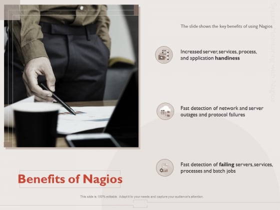 Monitoring Computer Software Application Benefits Of Nagios Ppt PowerPoint Presentation Model Layout Ideas PDF Monitoring Computer Software Application Benefits Of Nagios Ppt PowerPoint Presentation Model Layout Ideas PDF