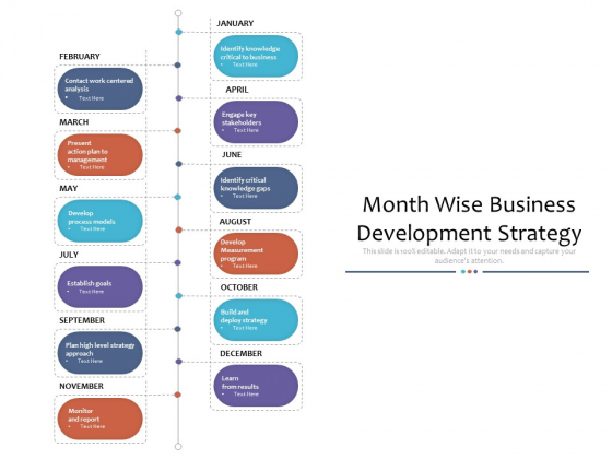 Month Wise Business Development Strategy Ppt PowerPoint Presentation Model Microsoft PDF Month Wise Business Development Strategy Ppt PowerPoint Presentation Model Microsoft PDF