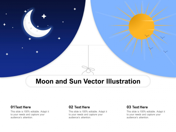Moon And Sun Vector Illustration Ppt PowerPoint Presentation Gallery Portfolio