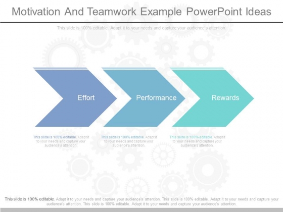Motivation And Teamwork Example Powerpoint Ideas Motivation And Teamwork Example Powerpoint Ideas