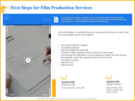Find Work In Film Production