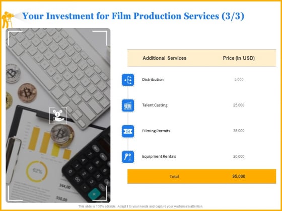 Movie Production Proposal Template Your Investment For Film Production Services Rentals Information PDF Movie Production Proposal Template Your Investment For Film Production Services Rentals Information PDF