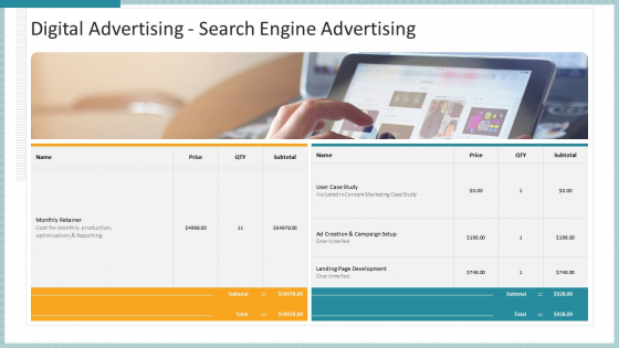 Multi Channel Marketing Business Proposal Template Digital Advertising Search Engine Advertising Microsoft PDF Multi Channel Marketing Business Proposal Template Digital Advertising Search Engine Advertising Microsoft PDF