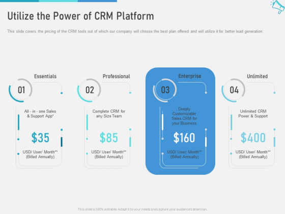 Multi Channel Marketing To Maximize Brand Exposure Utilize The Power Of CRM Platform Inspiration PDF