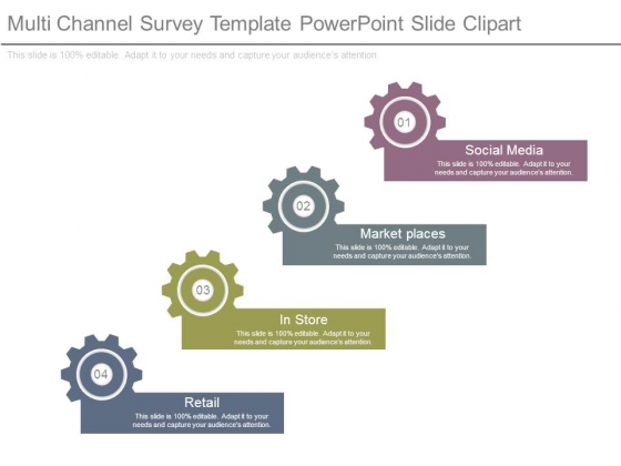 Multi Channel Survey Template Powerpoint Slide Clipart Multi Channel Survey Template Powerpoint Slide Clipart