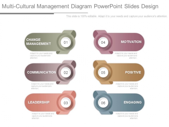 Multi Cultural Management Diagram Powerpoint Slides Design Multi Cultural Management Diagram Powerpoint Slides Design